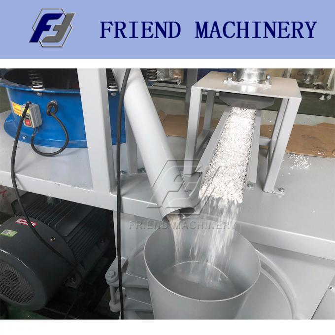 500 kg/H 3700rpm PVC 스크랩 플라스틱 분쇄기 기계를 에어프로어브 3