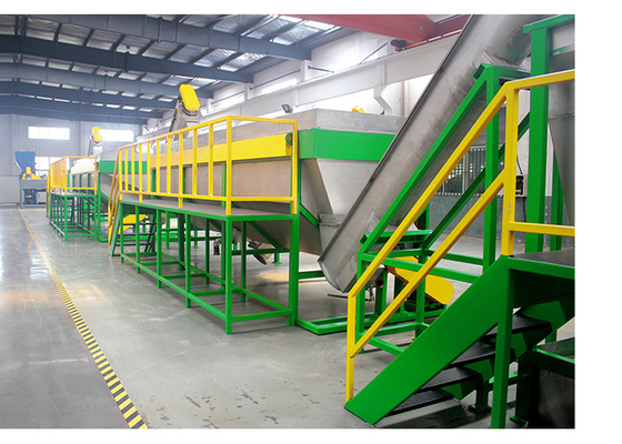 좋은 가격 PE 드립 관 세륨 500kg/H 플라스틱 재생 세탁기 온라인으로