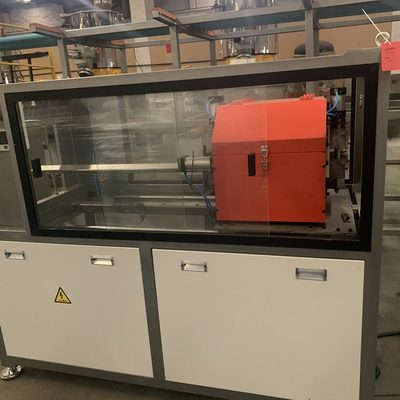 Construction 50kg/H PE Pipe Extrusion Line Siemens Motor Independent Control Box