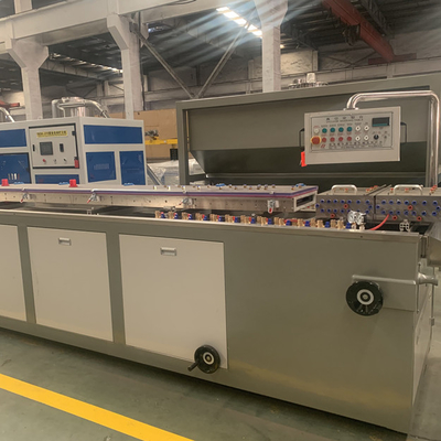 Good price 250mm 400kg/H WPC 프로필 생산 라인 트윈 스크류 압출기 온라인으로