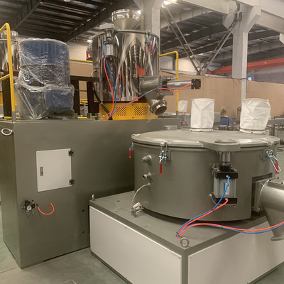 300/600 Heating And Cold Mixing PVC Resin Hot Steel Plastic Mixer Machine