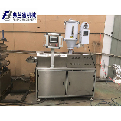 높은 산출을 가진 단 하나 나사 30kg/H PVC 장 밀어남 기계