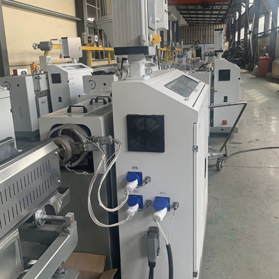 좋은 가격 150kg/H 가소화 PVC 폴리에틸렌 압출 라인 단일 나사 온라인으로