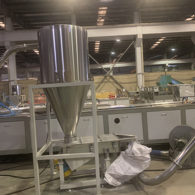 좋은 가격 600kg/H 수용량 PVC 과립을 위한 뜨거운 커트 플라스틱 Pelletizer 기계 온라인으로