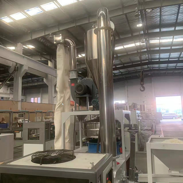 PVC PP PE 가는 플라스틱 선반 Pulverizer 1000kg/H 먼지 누출 증거 0