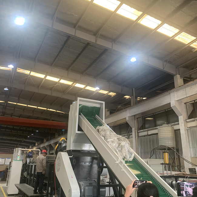 300 kg/H 폐플라스틱 재생 라인 PLC는 워셔싱 기능으로 통제합니다 0